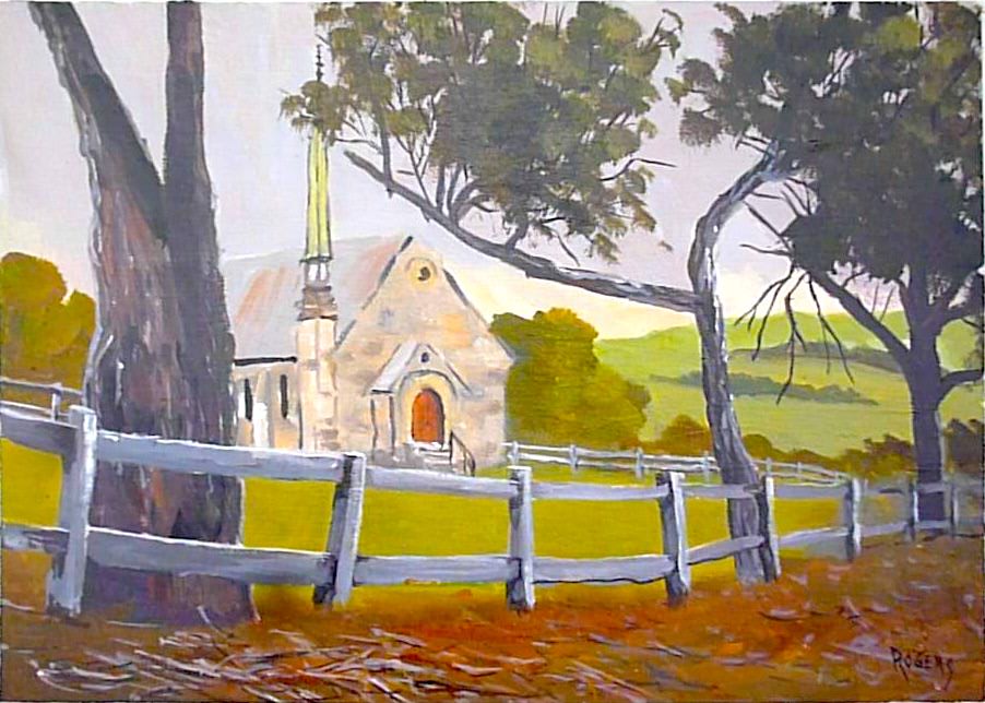 Old Church near Byng, NSW - Click Image to Close