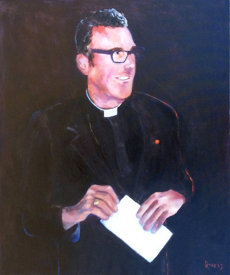 Portrait of Father John - Click Image to Close
