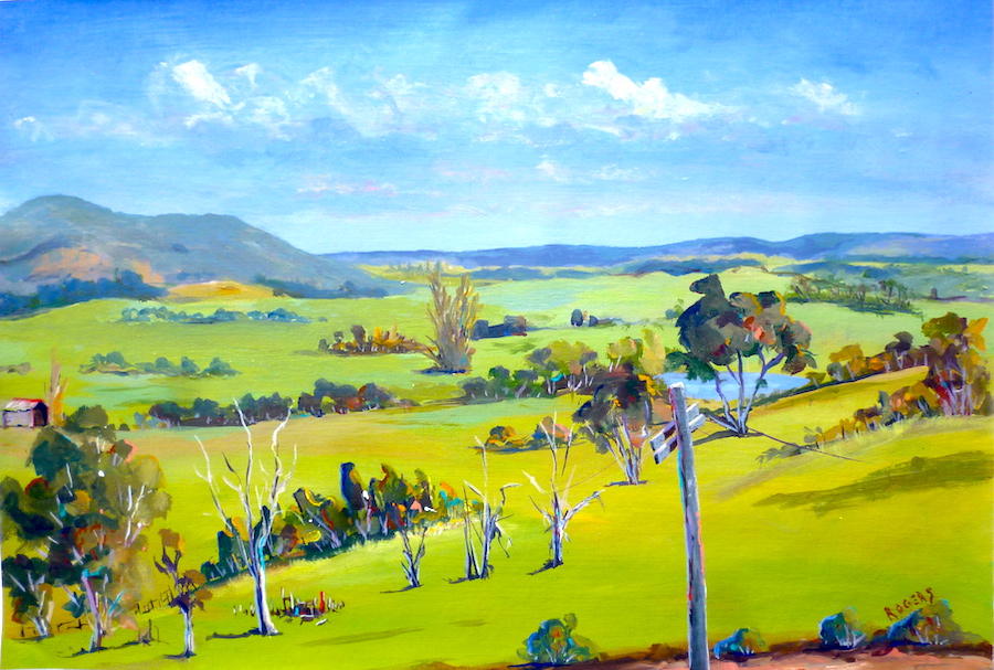 View at Ringarooma, Tasmania