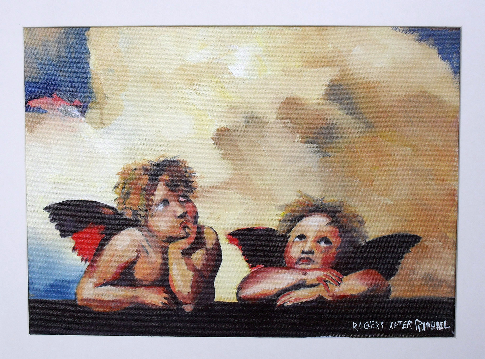 Little Angels (framed)
